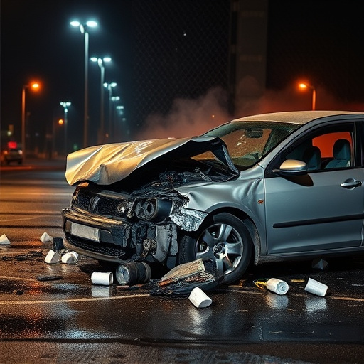 car crash damage