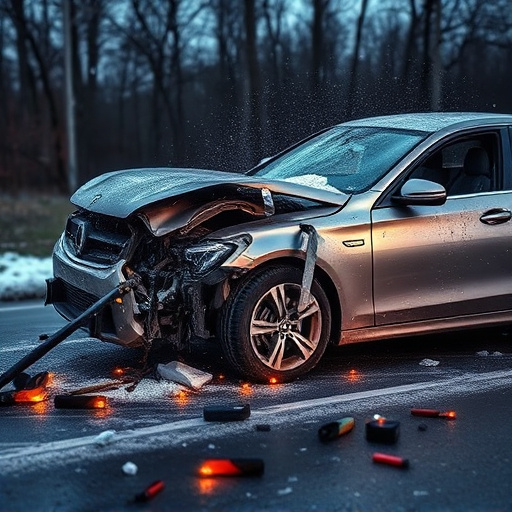 car crash damage