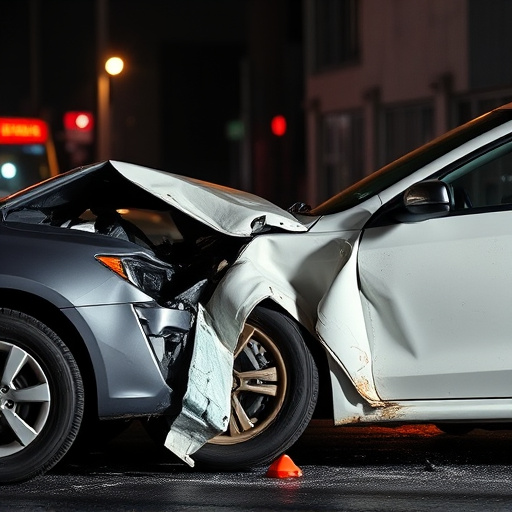 car crash damage