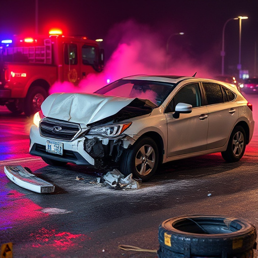 car crash damage