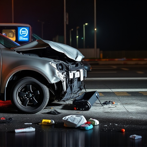 car crash damage