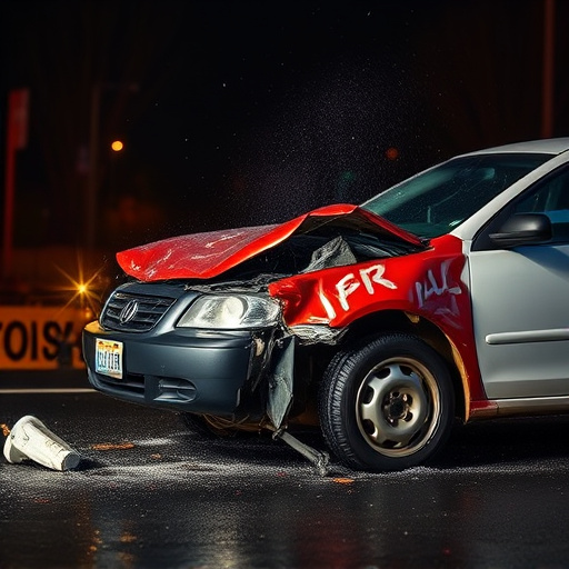 car crash damage