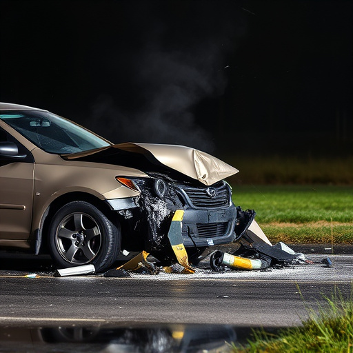 car crash damage