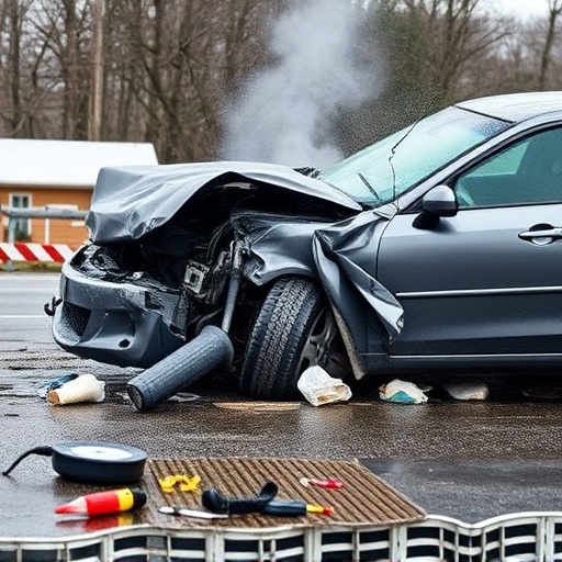 car crash damage
