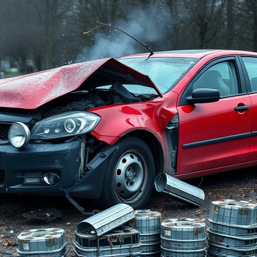 car crash damage