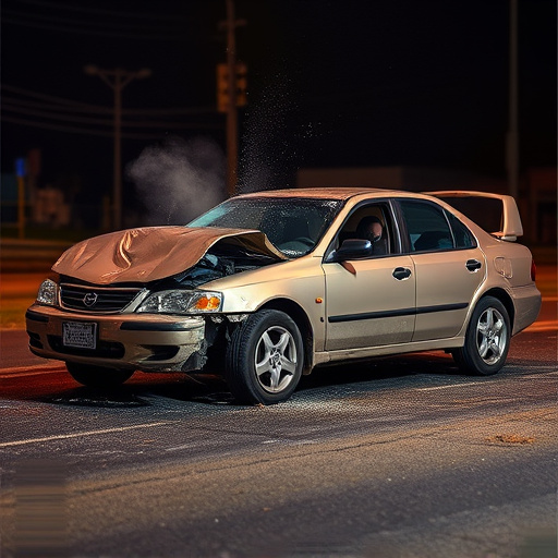 car crash damage