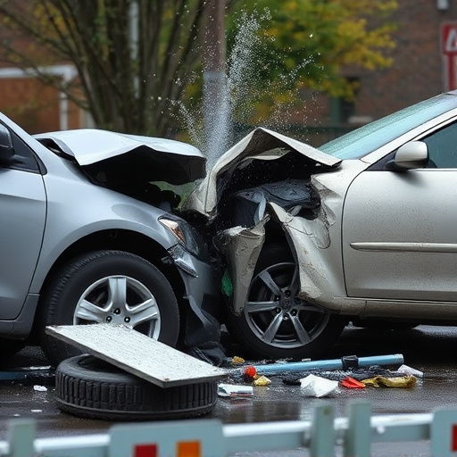 car crash damage