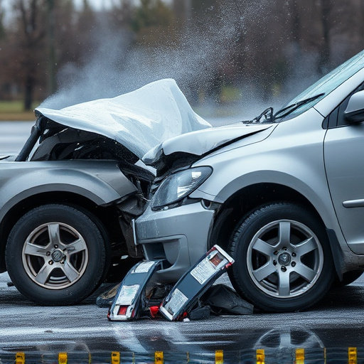 car crash damage