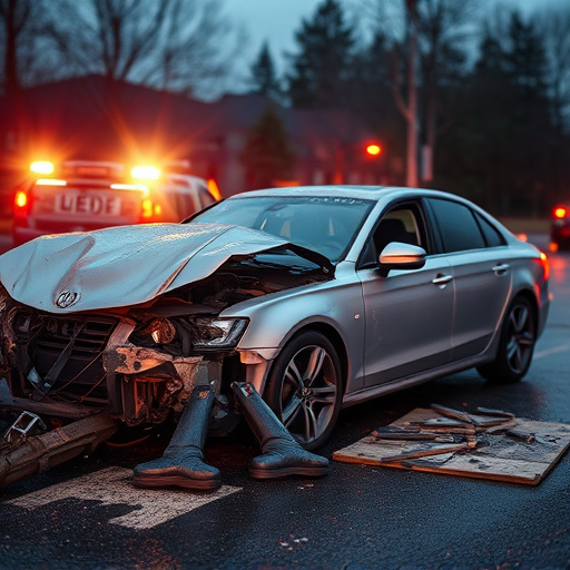 car crash damage