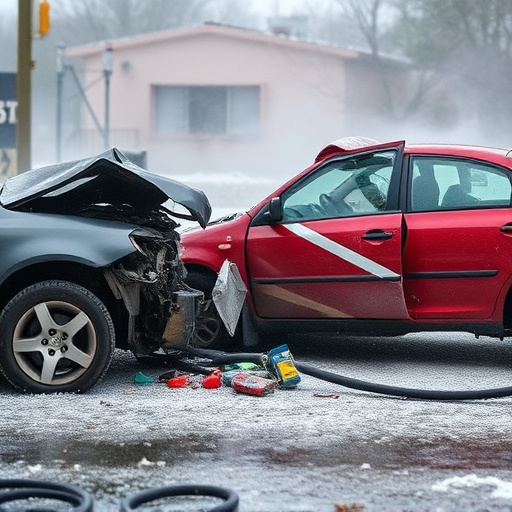 car crash damage