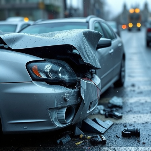 car crash damage