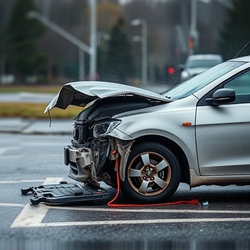 car crash damage