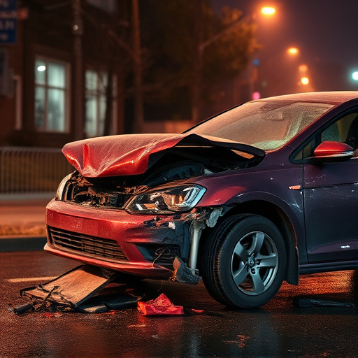 car crash damage