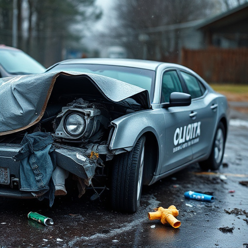 car crash damage