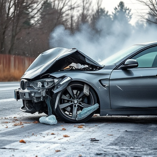 car crash damage