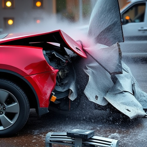 car crash damage