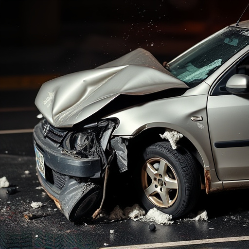car crash damage