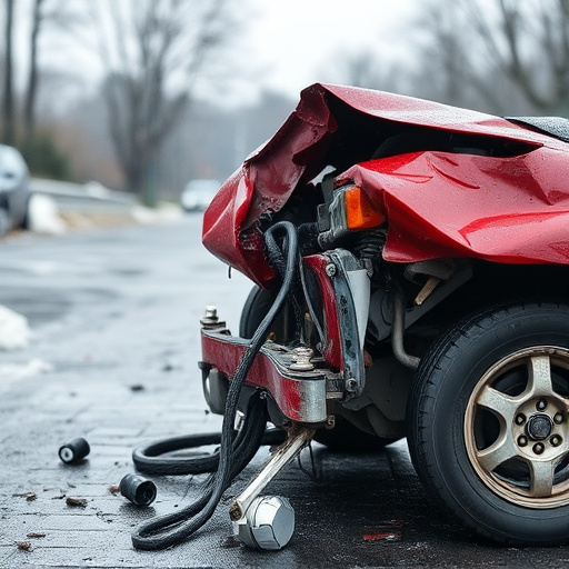 car crash damage