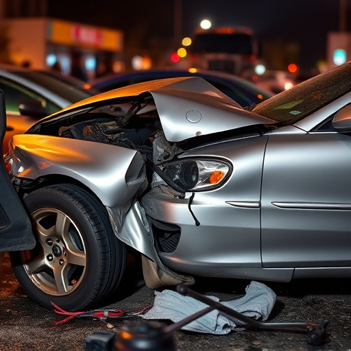 car crash damage