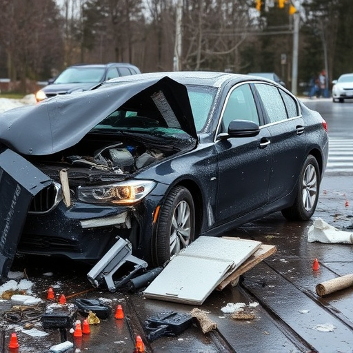 car crash damage