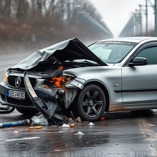 car crash damage