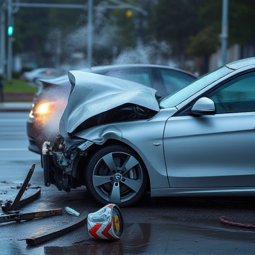 car crash damage