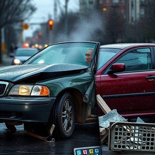 car crash damage