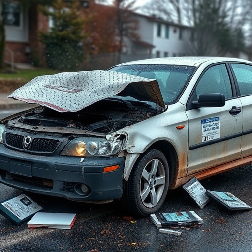 car crash damage