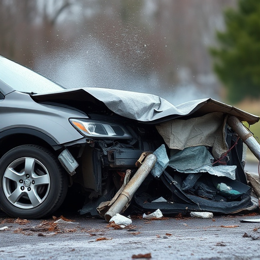 car crash damage