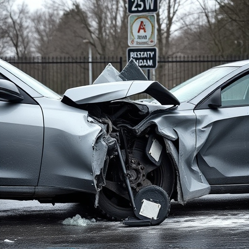 car crash damage