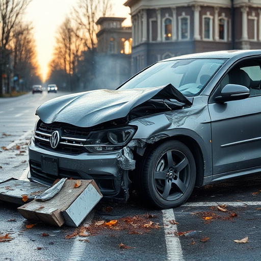 car crash damage