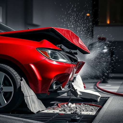 car crash damage