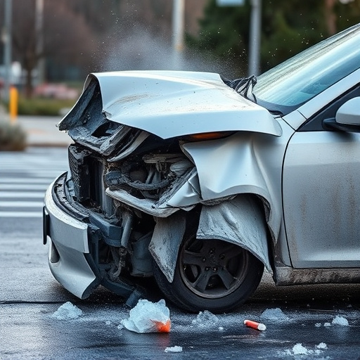 car crash damage