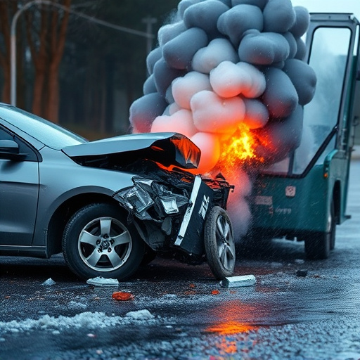car crash damage