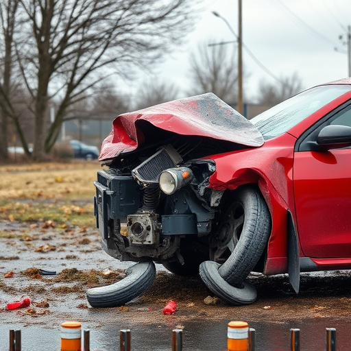 car crash damage