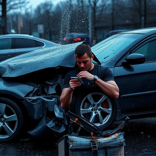 car crash damage