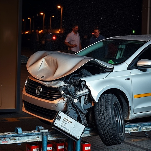 car crash damage
