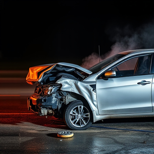 car crash damage