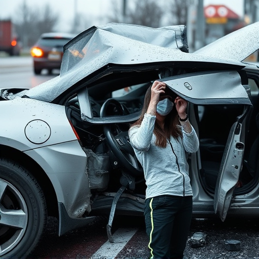 car crash damage