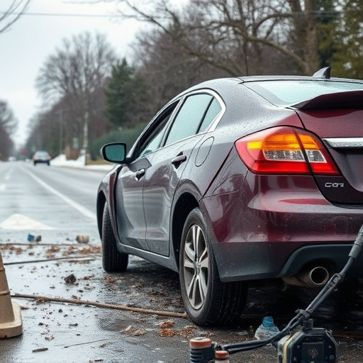 car crash damage