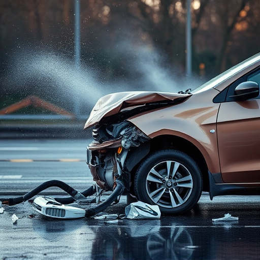 car crash damage