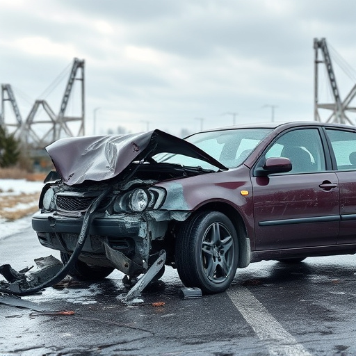 car crash damage