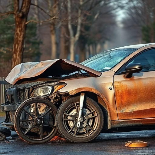 car crash damage
