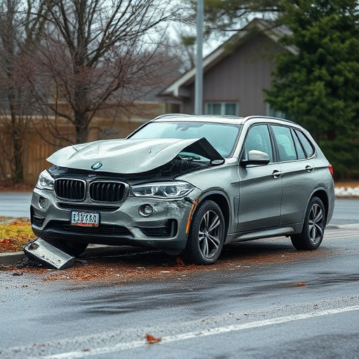 car crash damage