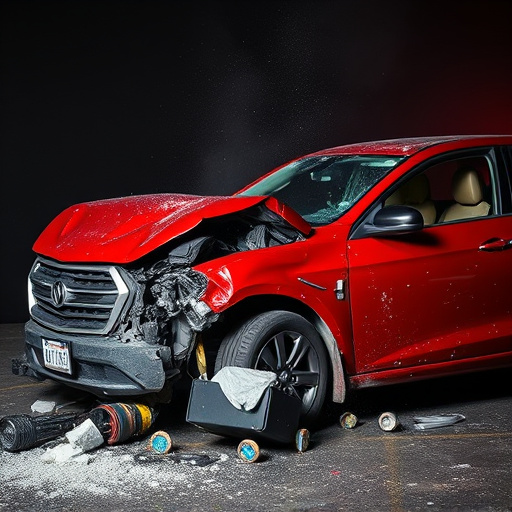 car crash damage