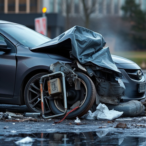 car crash damage