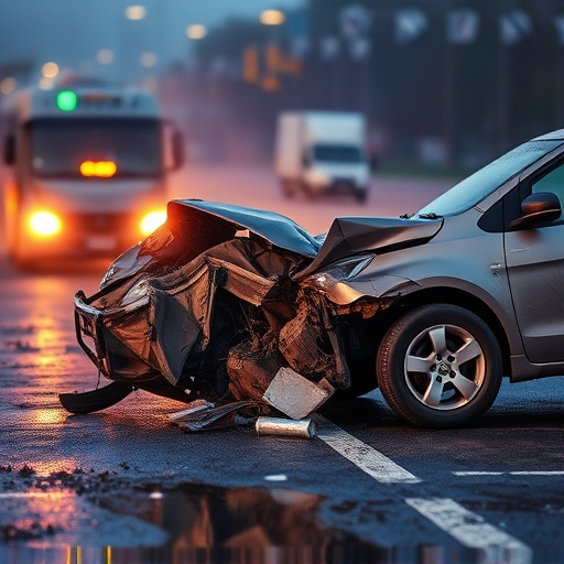 car crash damage