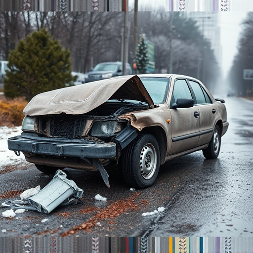 car crash damage