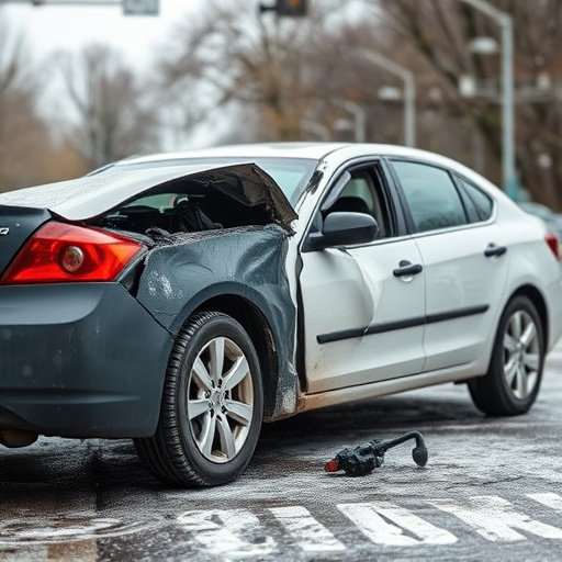 car crash damage