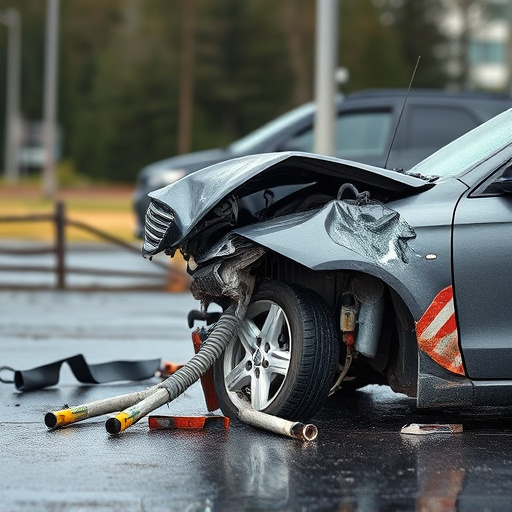 car crash damage